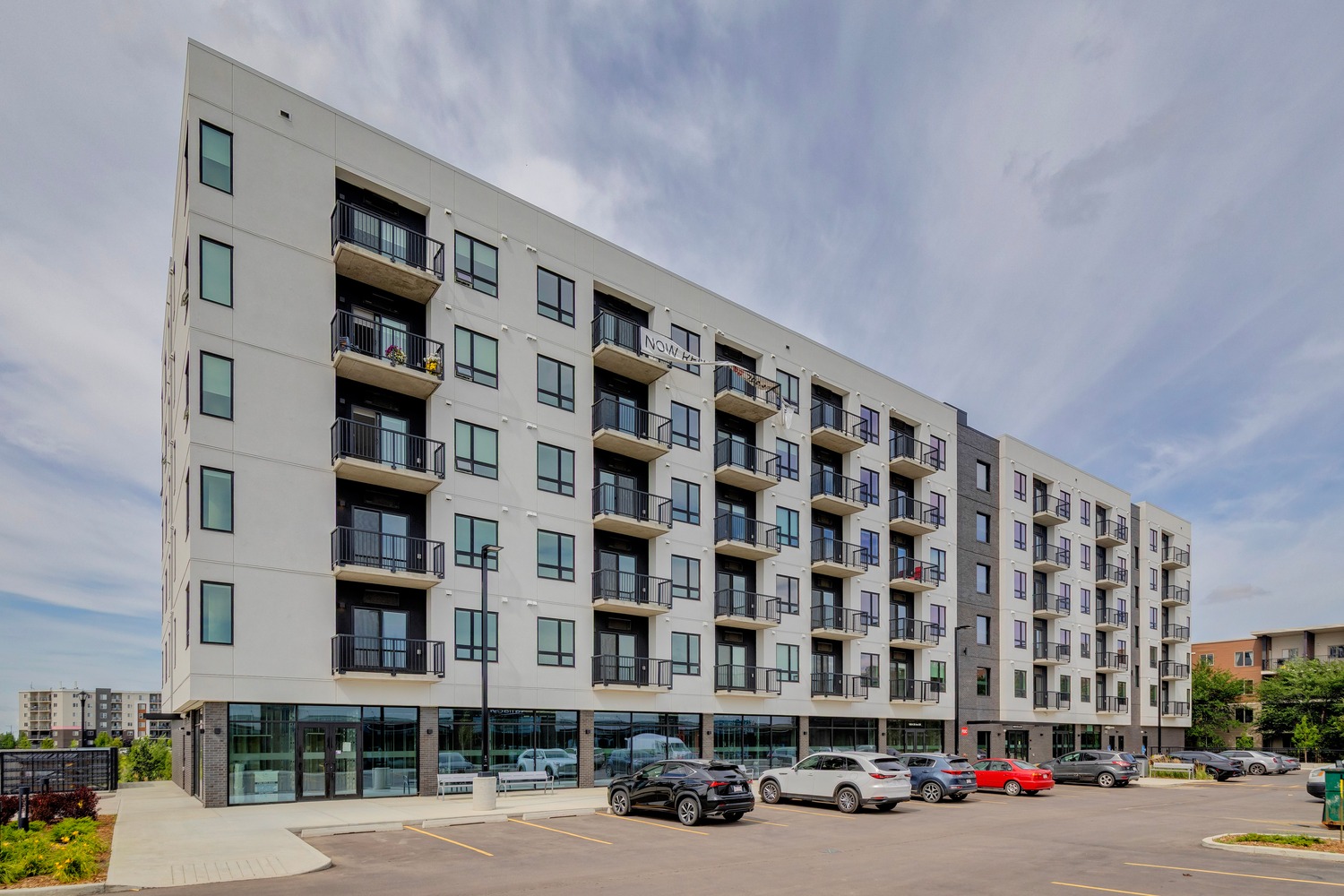 The Azure building exterior